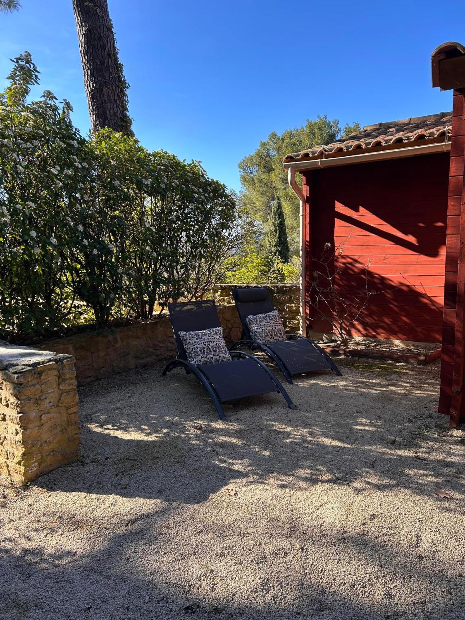 Ferienwohnung Pousterle De Sabran - Piscine & Hammam Exterior foto