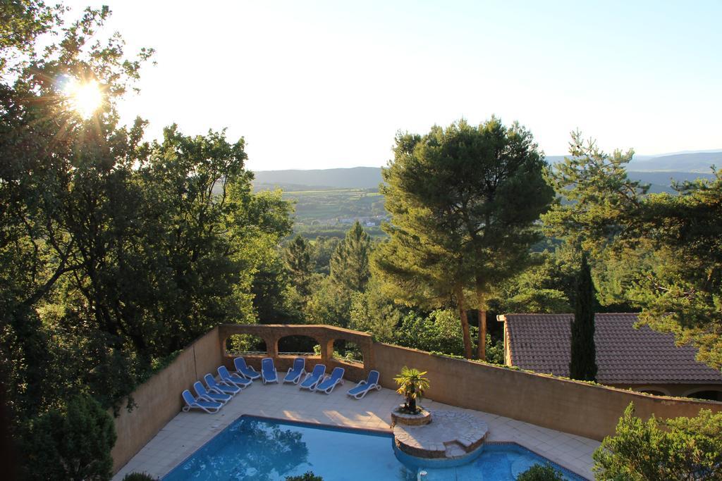 Ferienwohnung Pousterle De Sabran - Piscine & Hammam Exterior foto